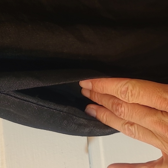 Gap Sleeveless Scoop Neck Black Chambray Fit & Flare Ballet Dress w/pockets Sz 4 - Picture 9 of 17